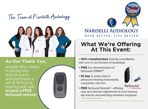 Limited Time Offer - Nardelli Audiology 